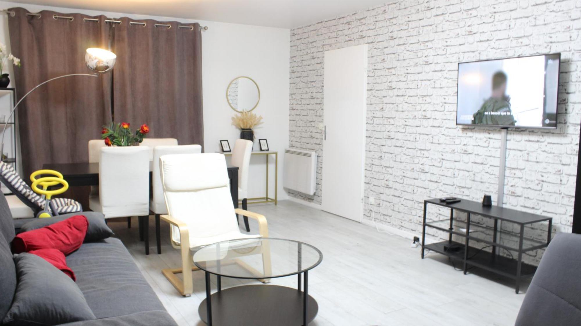 Appartement - Proche Rer - 2 Chambres & 4 Lits Double - Paris Orly Courcouronnes Екстер'єр фото